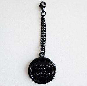 Chanel Novelty Black Bag Charm